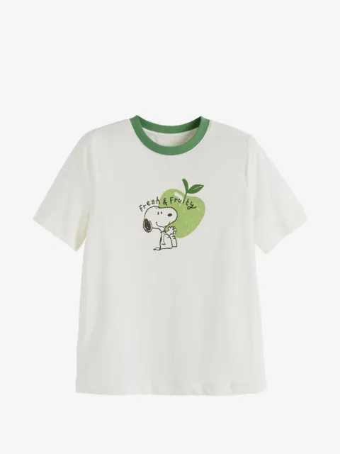 Chinti & Parker playera Snoopy Apple