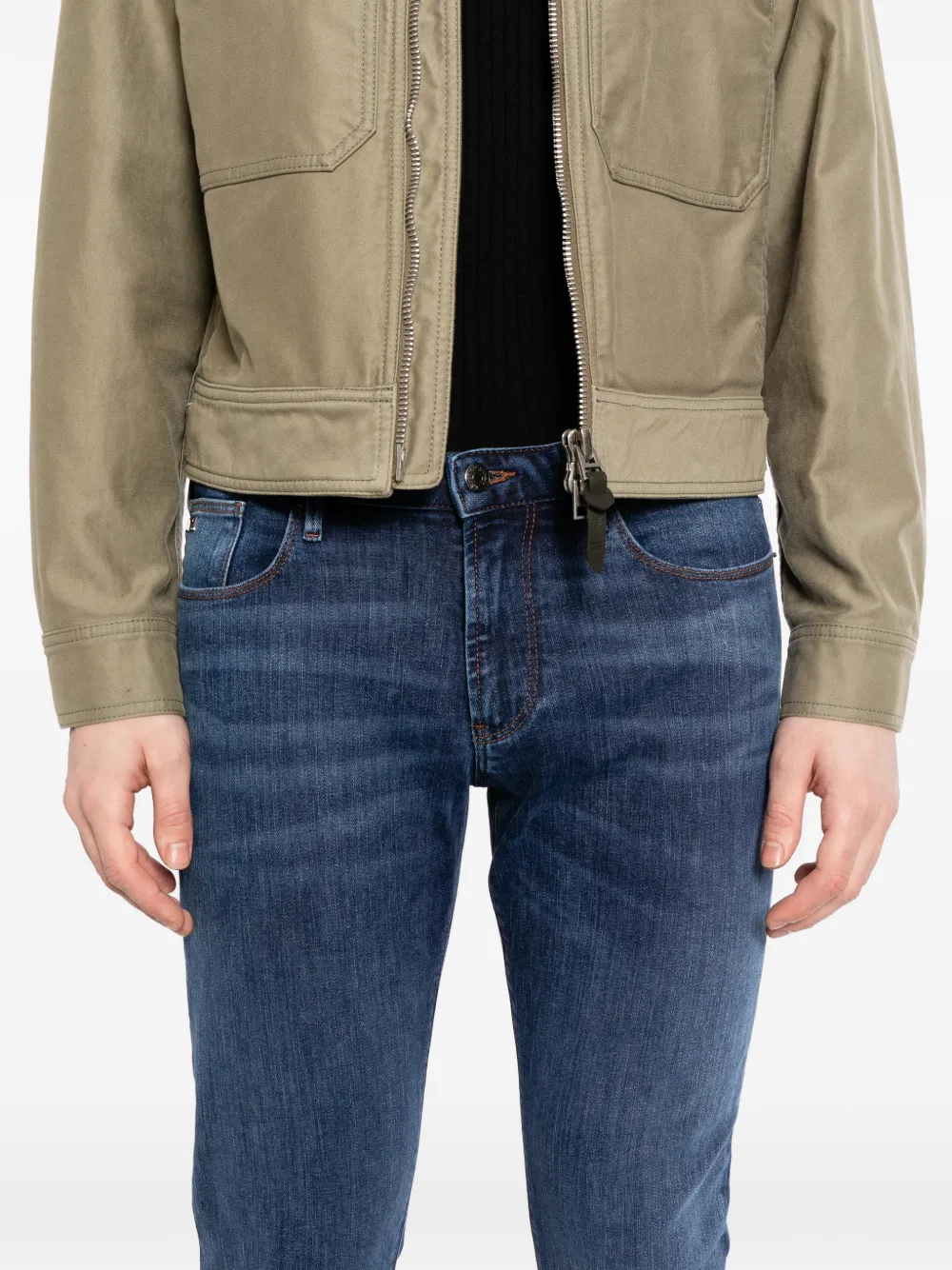 Emporio Armani J06 jeans Blauw