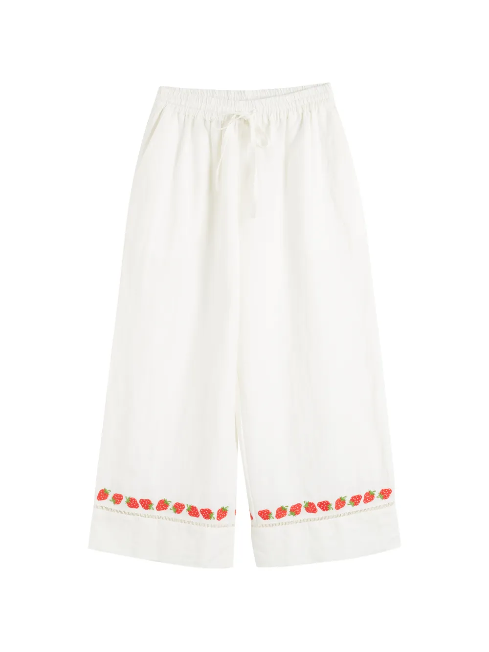 Chinti & Parker strawberry trousers