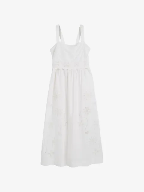 Chinti & Parker broderie midi dress