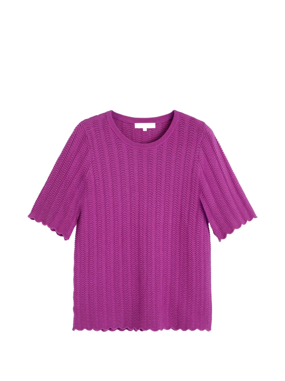 Chinti & Parker t-shirt en crochet - Rose Chinti & Parker t-shirt en crochet - Rose