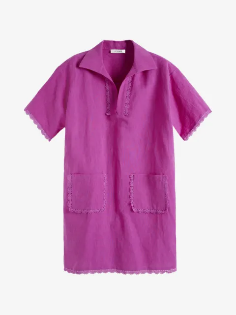 Chinti & Parker short-sleeve mini dress