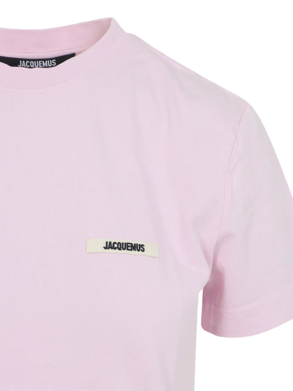  Jacquemus Logo-patch T-shirt - Pink 