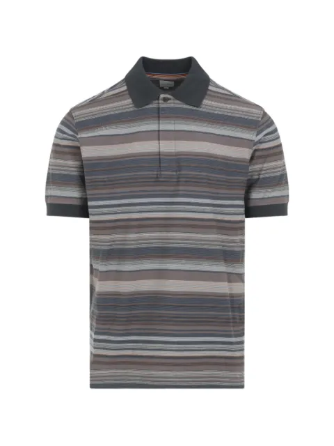 Paul Smith striped short-sleeve polo shirt