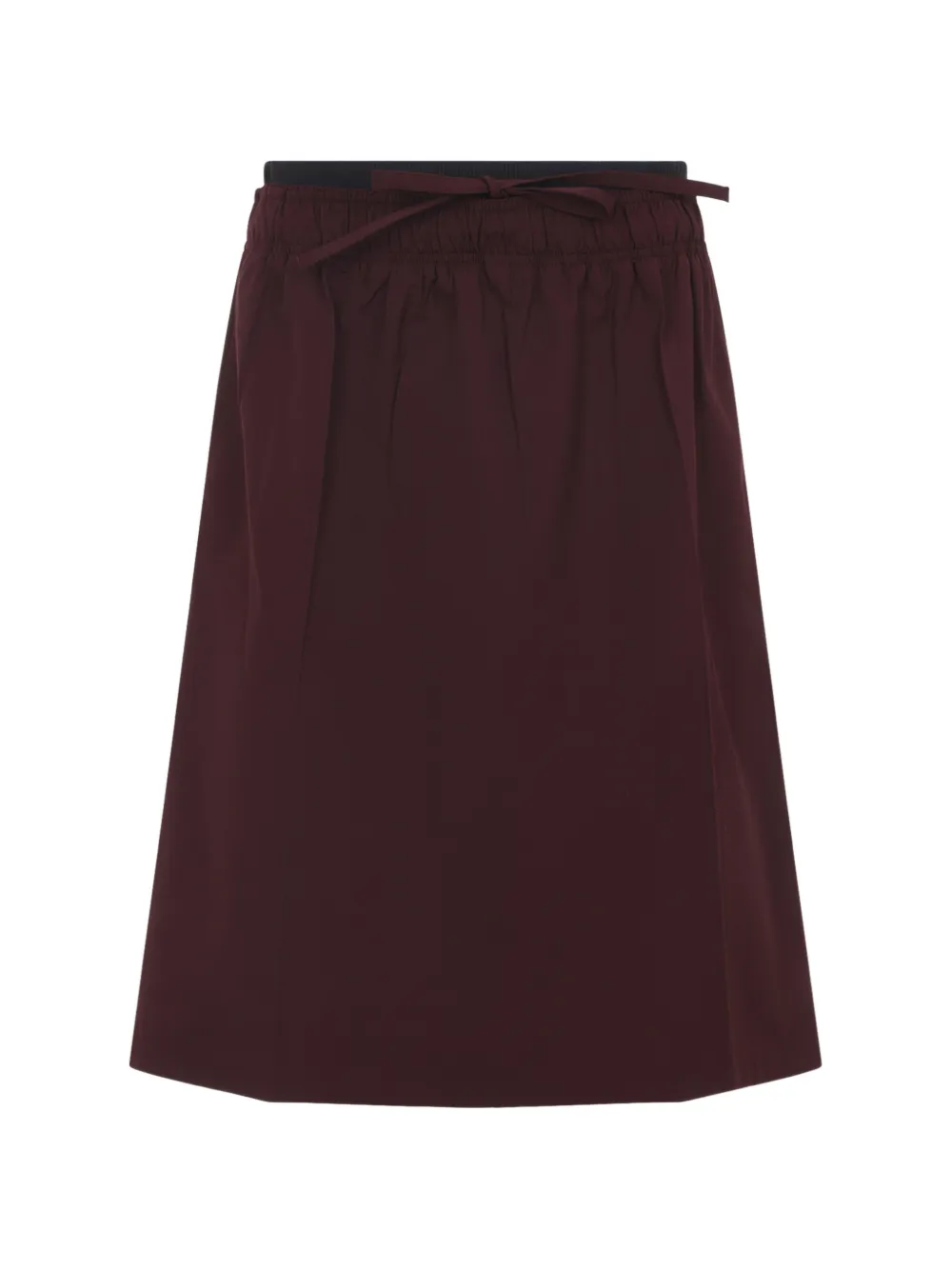 Prada drawstring skirt - Rosso