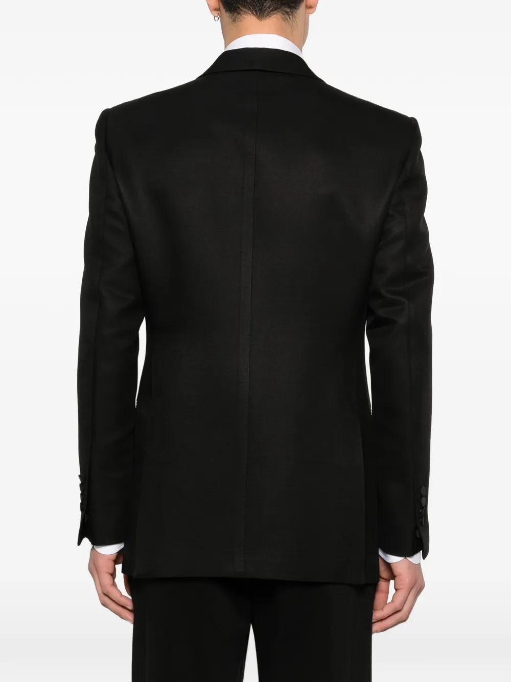 TOM FORD Dyllan blazer met paspelzak Zwart