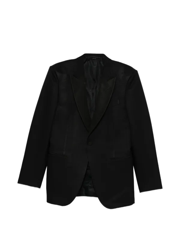 Tom Ford Dyllan Welt-pocket Blazer in Black