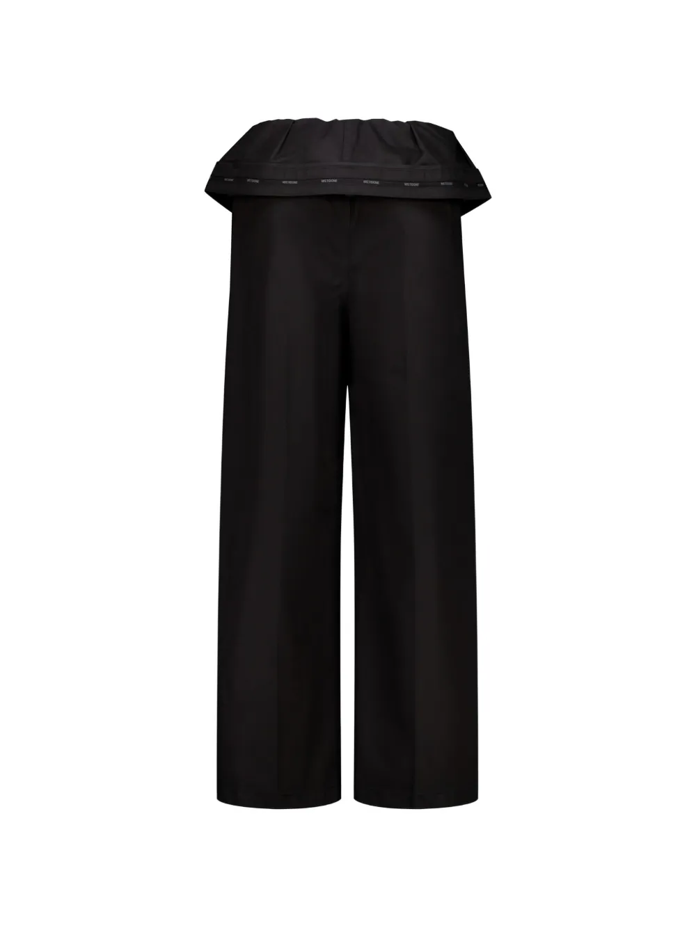 We11done Broek met knoopsluiting Zwart