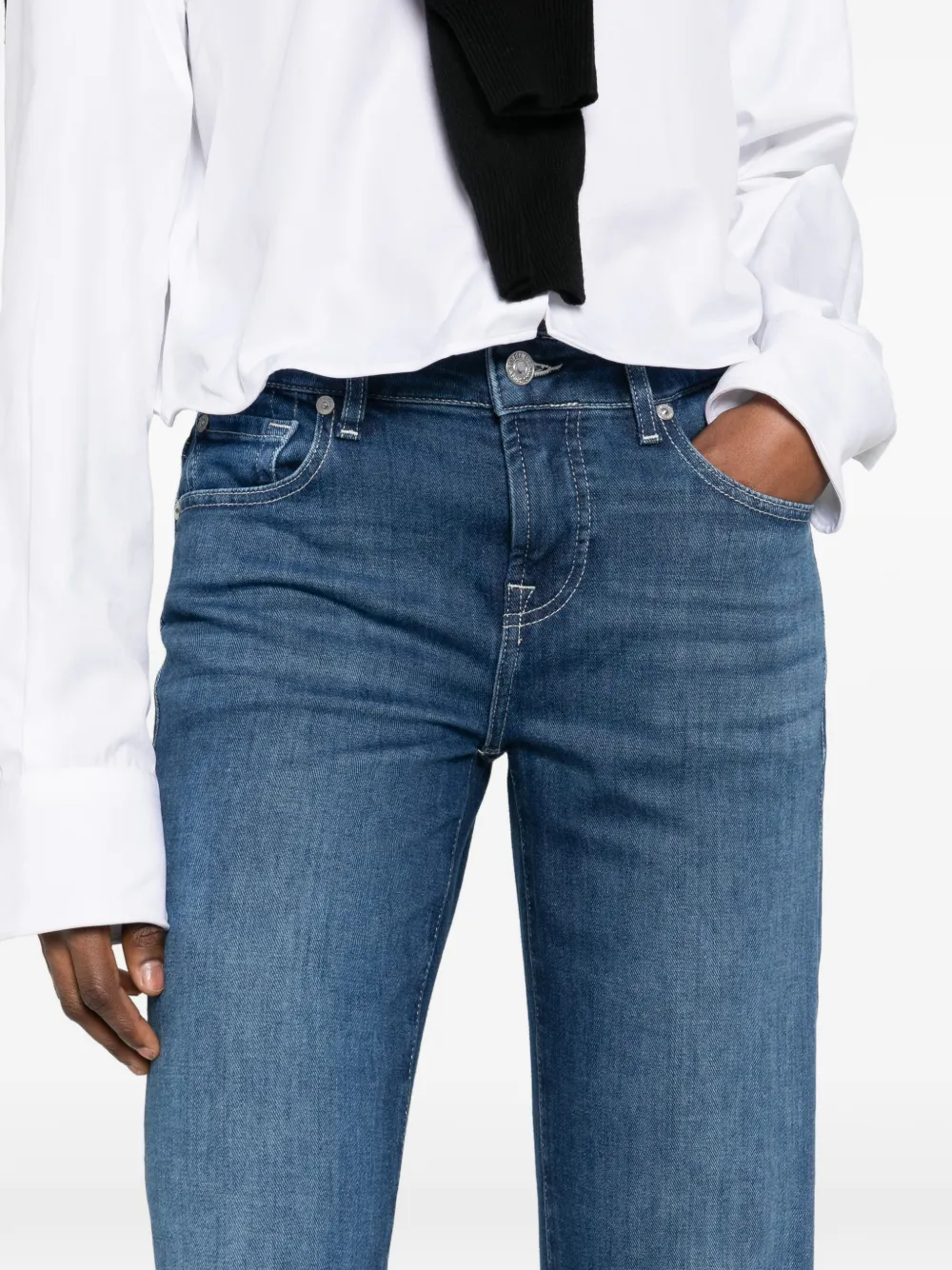 Five-Pockets Straight Jeans
