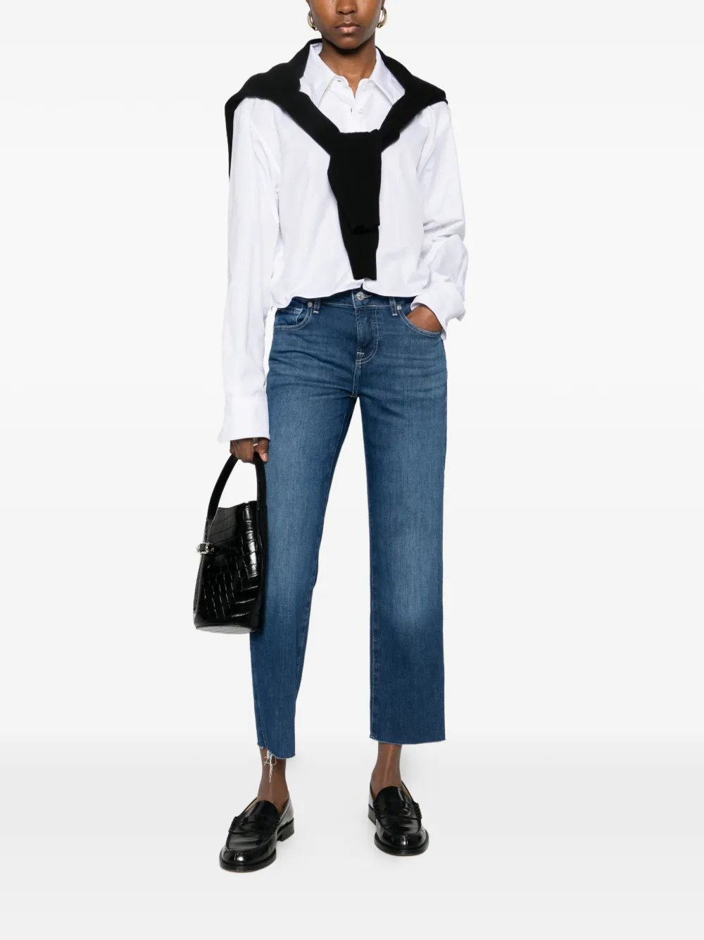 Five-Pockets Straight Jeans