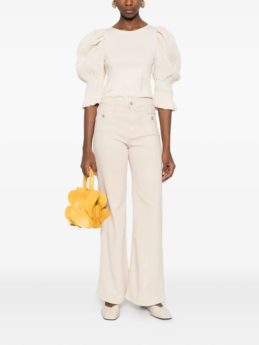  7 For All Mankind Patch-pocket Jeans - Neutrals 