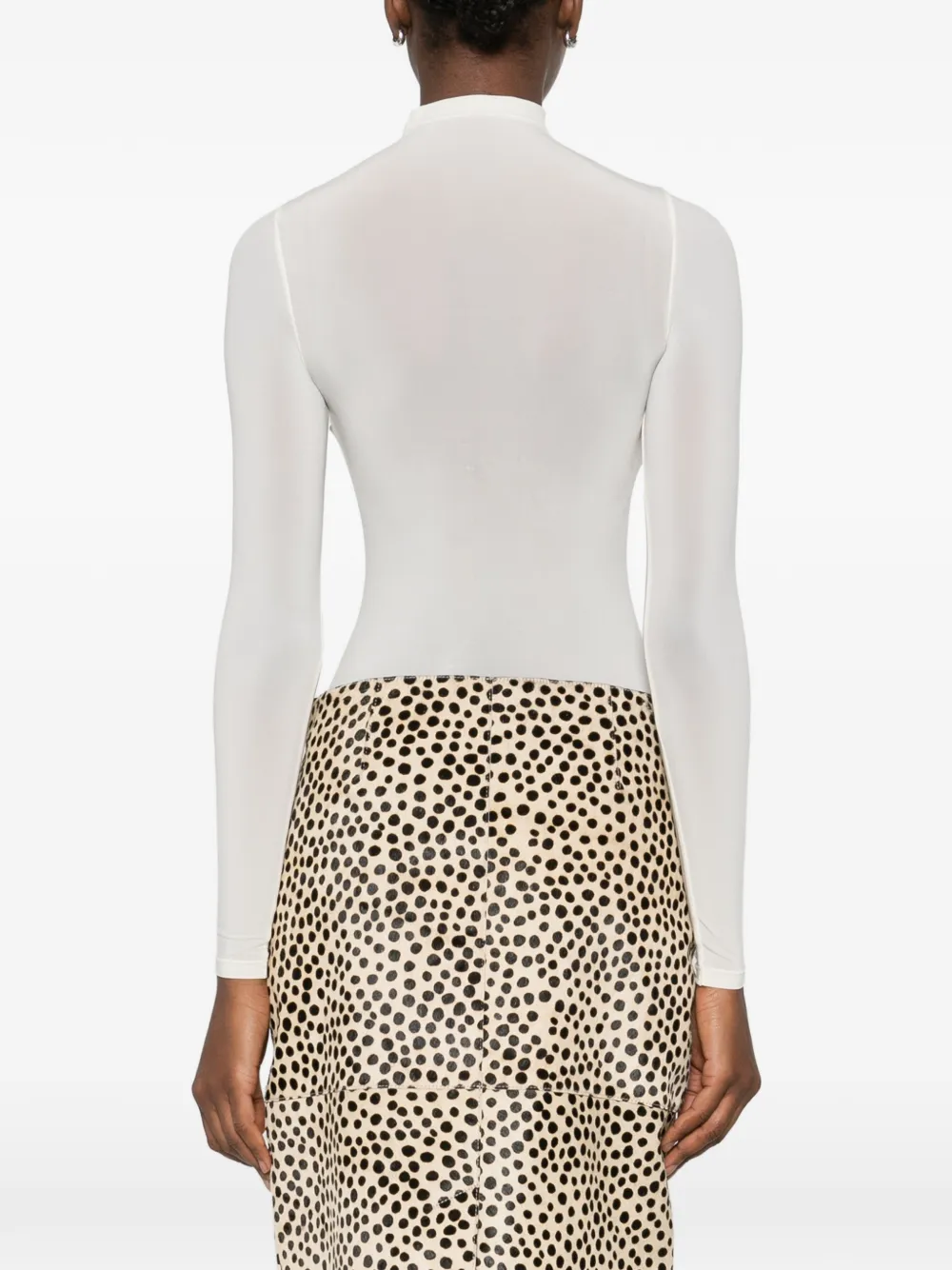 Wolford Top met lange mouwen Beige
