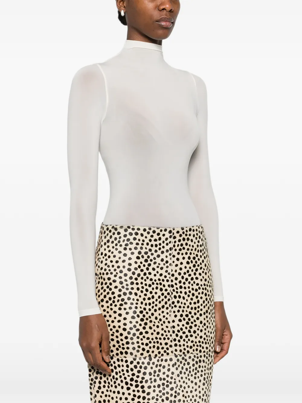  Wolford Long-sleeve Top - Neutrals 