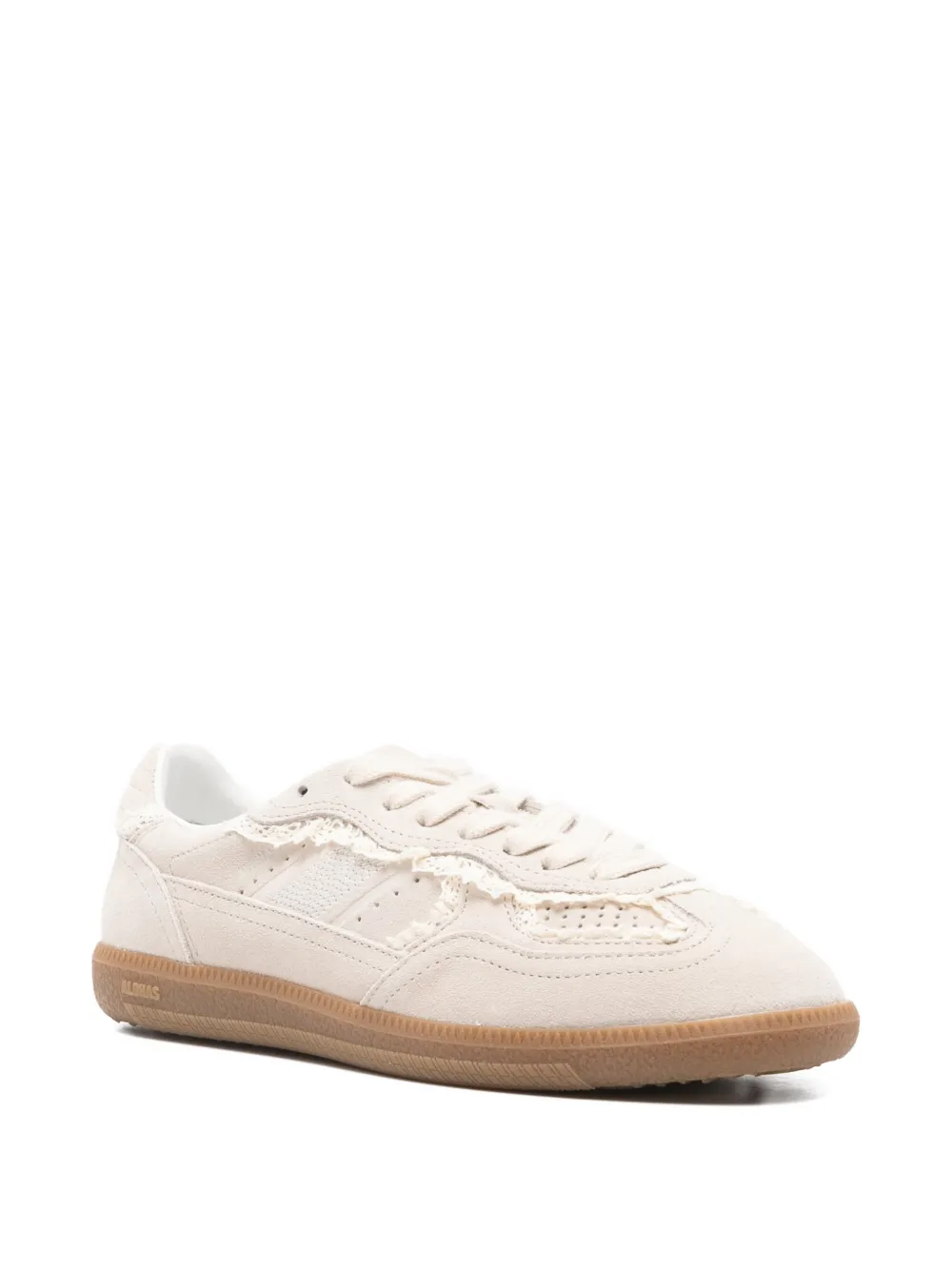 ALOHAS Tb.490 crochet-trim sneakers Beige