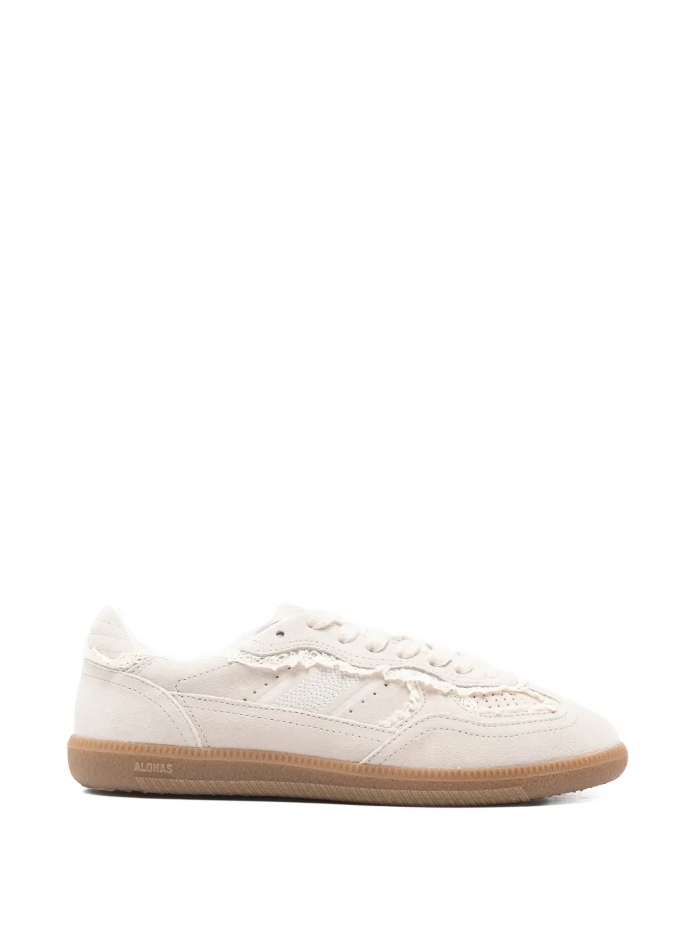 ALOHAS Tb.490 crochet-trim sneakers - Toni neutri