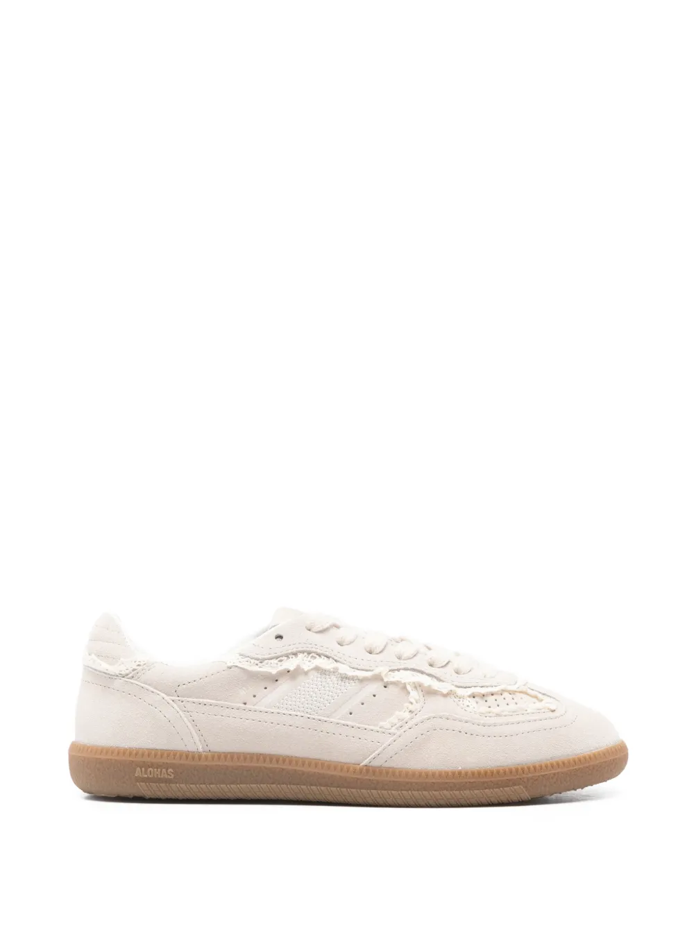 ALOHAS Tb.490 crochet-trim sneakers - Toni neutri