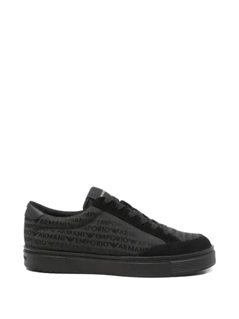 Emporio Armani logo-print sneakers