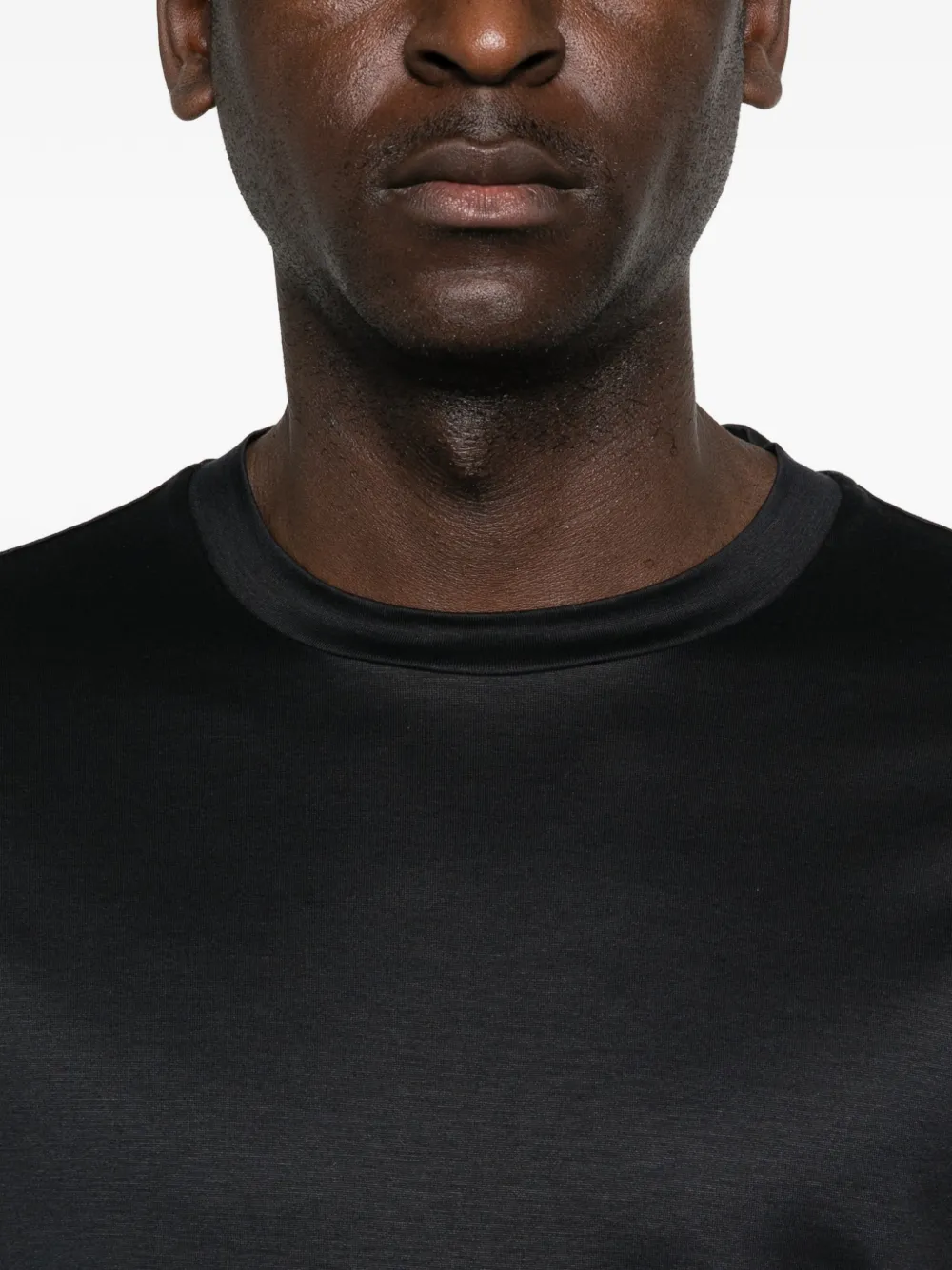 Emporio Armani T-shirt met ronde hals Blauw