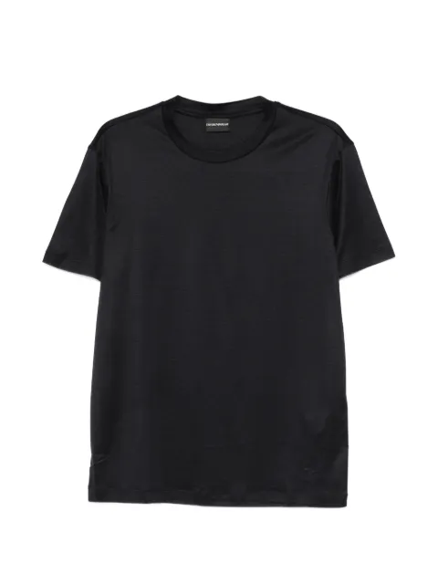 Emporio Armani playera con cuello redondo