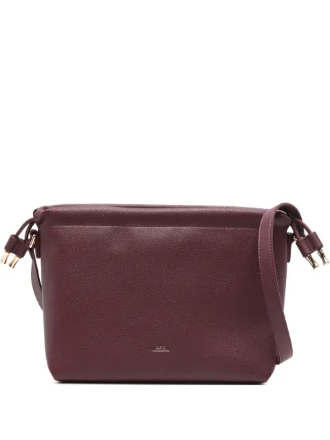 A.P.C. bolso de hombro con logo