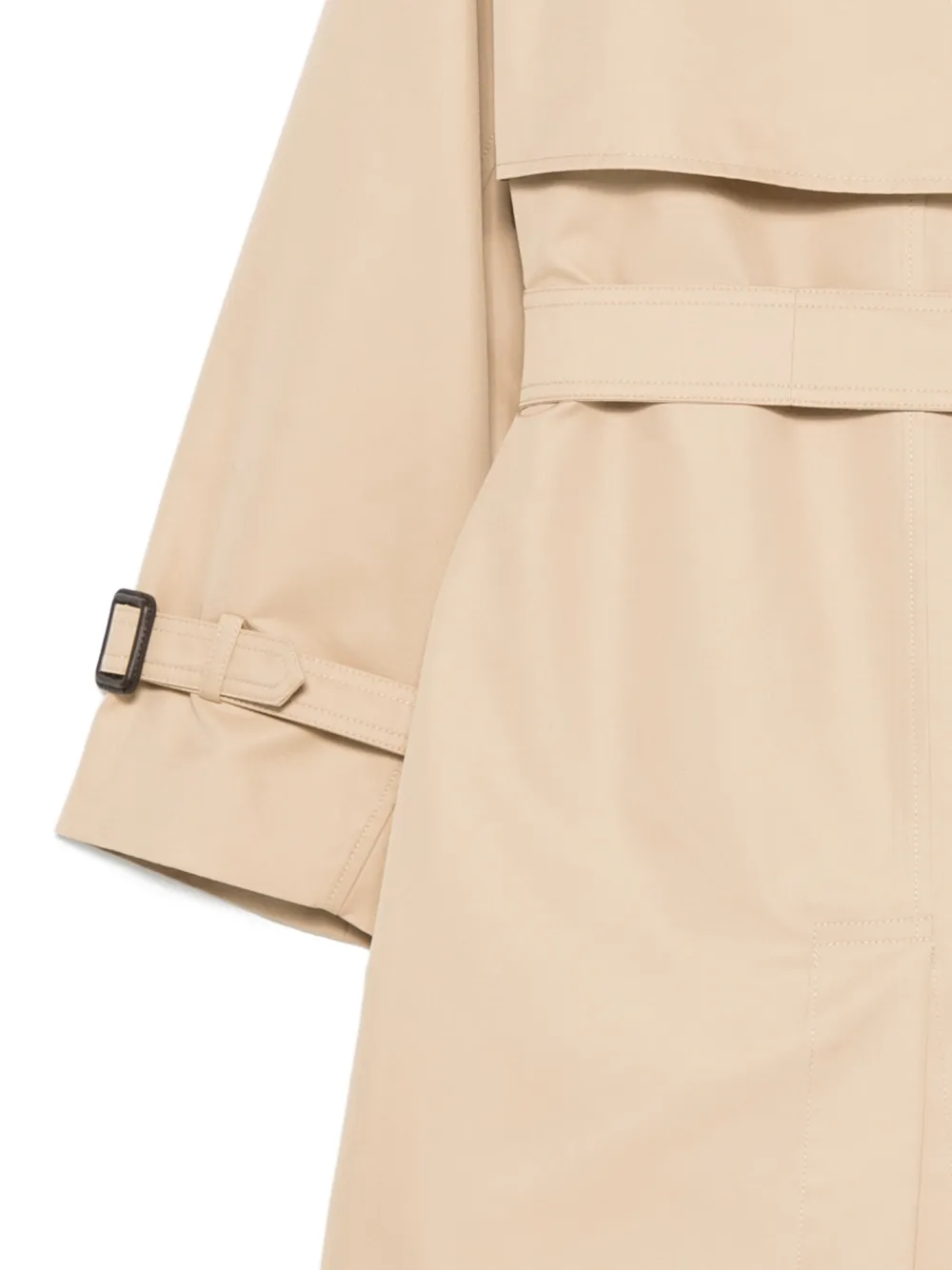  Weekend Max Mara Double-breasted Belted Coat - Neutrals 