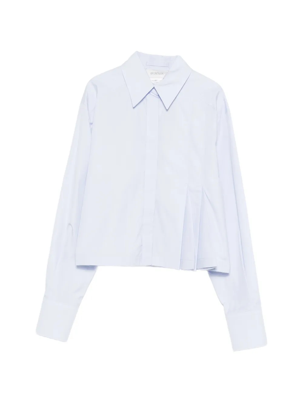 Sportmax Camicia plissé - Blu