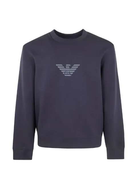 Emporio Armani sweatshirt essential in cotton double jersey