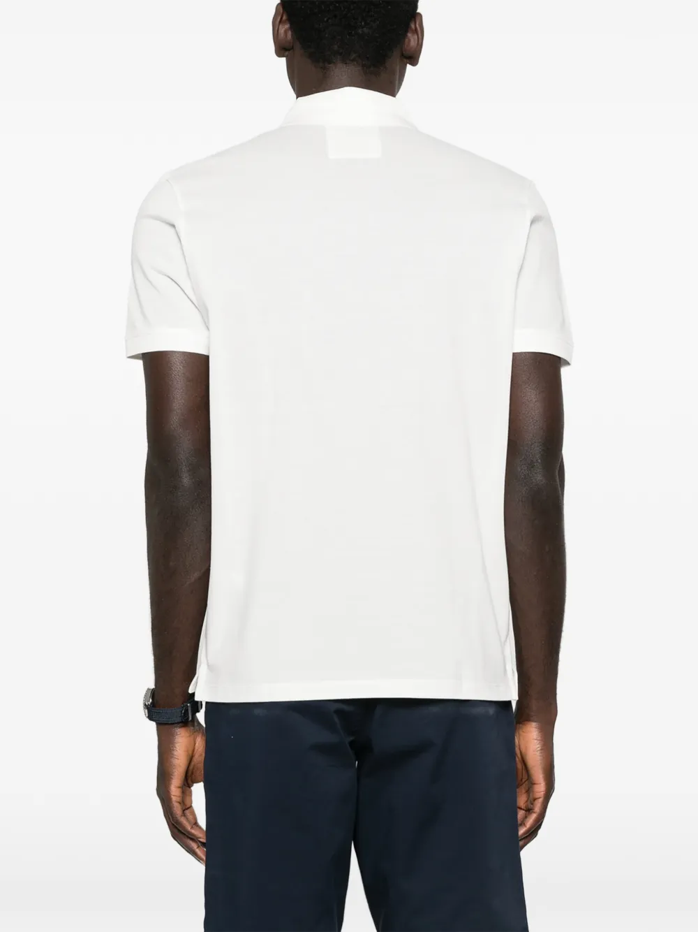 Emporio Armani Poloshirt met korte mouwen Wit