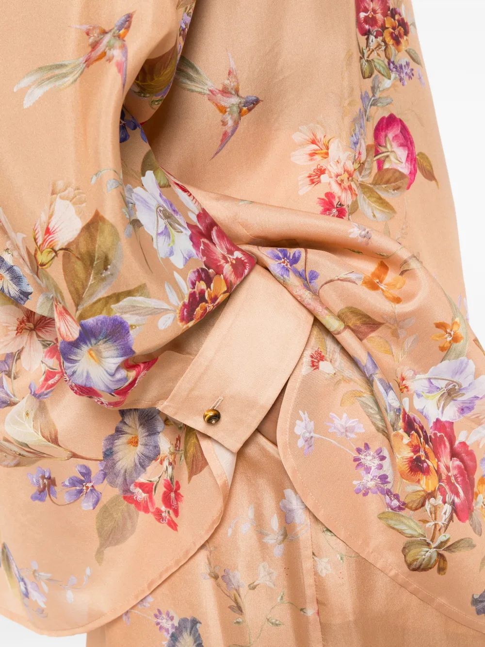ZIMMERMANN Patience blouse met bloemenprint Beige