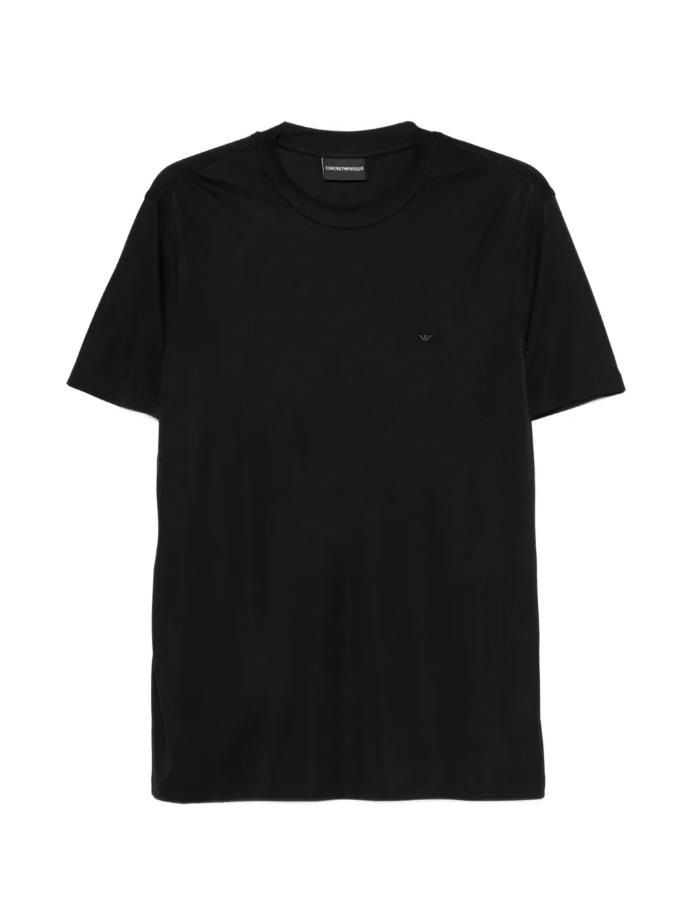 Emporio Armani logo-detail T-shirt - Schwarz