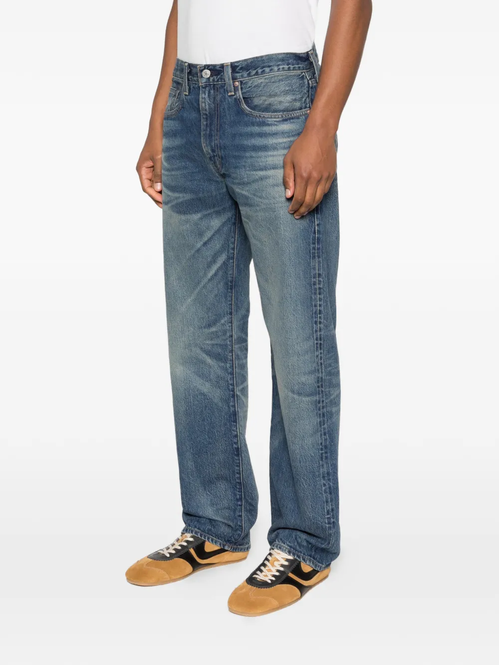Levi's Jeans met logopatch Blauw