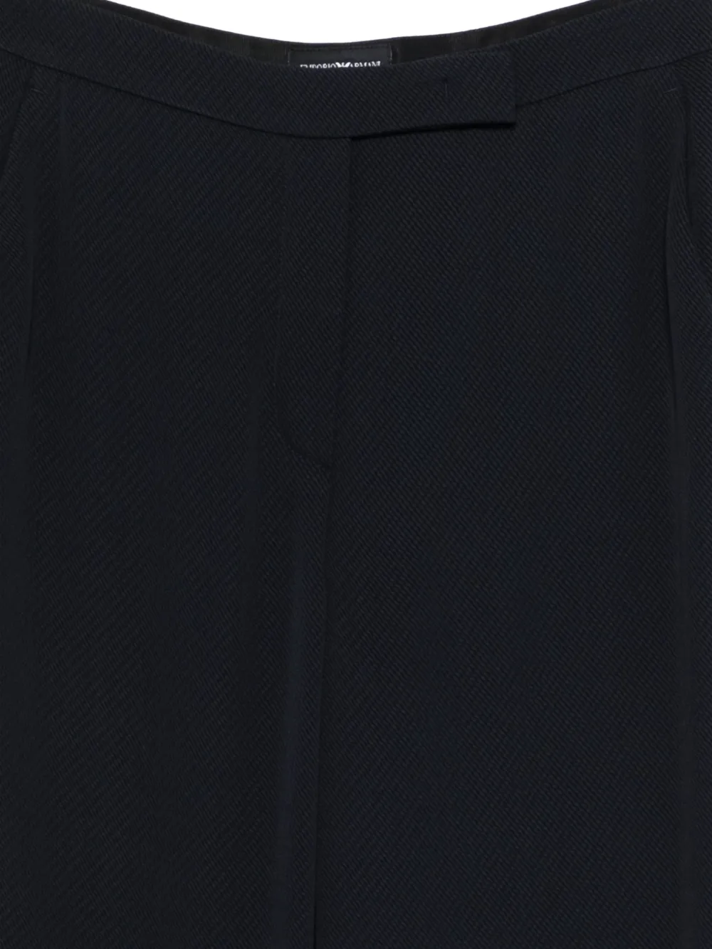 Emporio Armani Broek met opgestikte zak Blauw