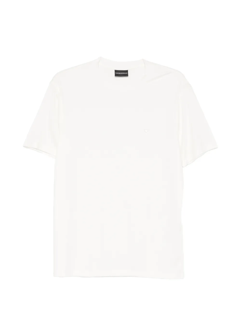 Emporio Armani logo-detail T-shirt - Bianco