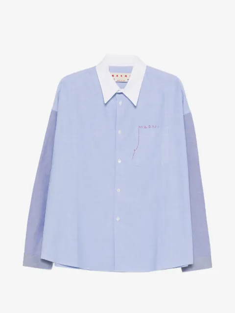 Marni pocket long-sleeve shirt
