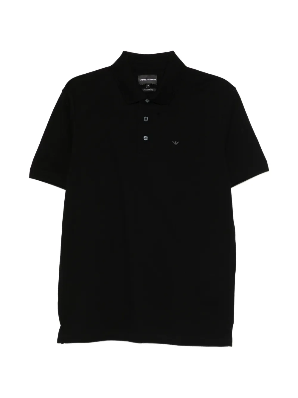 Emporio Armani short-sleeve polo shirt - Nero