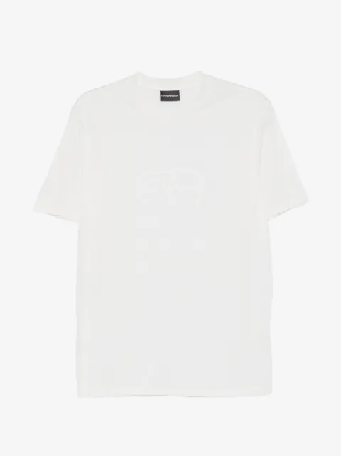 Emporio Armani playera con detalle del logo