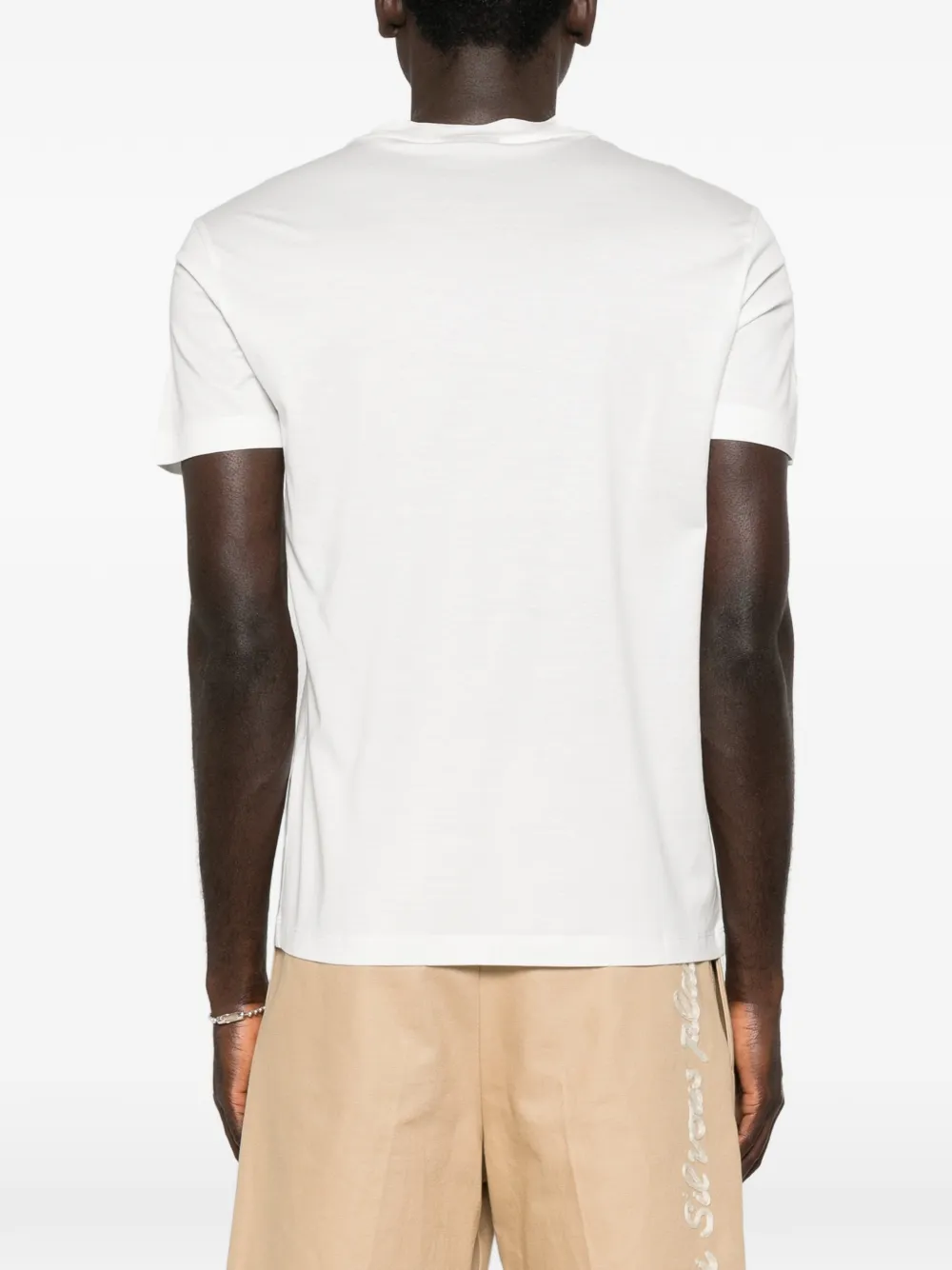 Emporio Armani T-shirt met ronde hals Wit