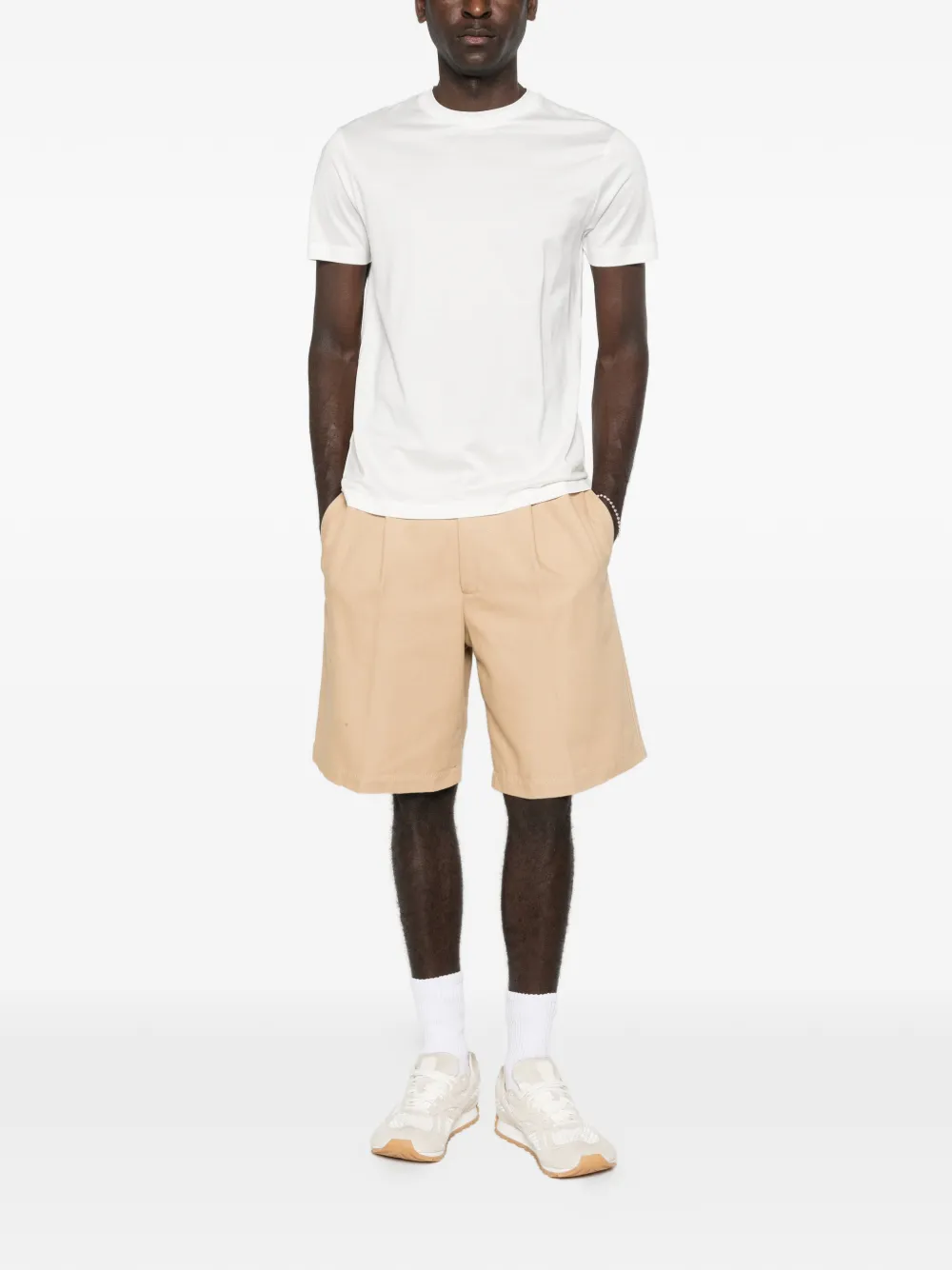 Emporio Armani T-shirt met ronde hals Wit