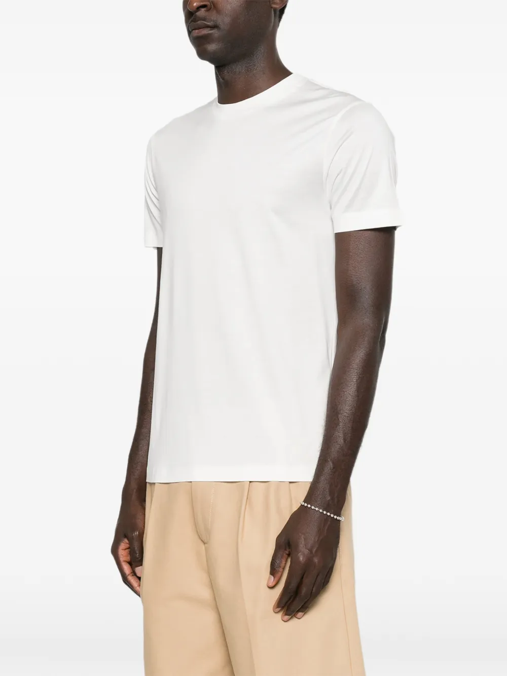 Emporio Armani T-shirt met ronde hals Wit