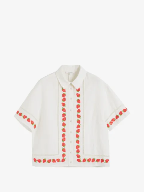 Chinti & Parker ストロベリーシャツ