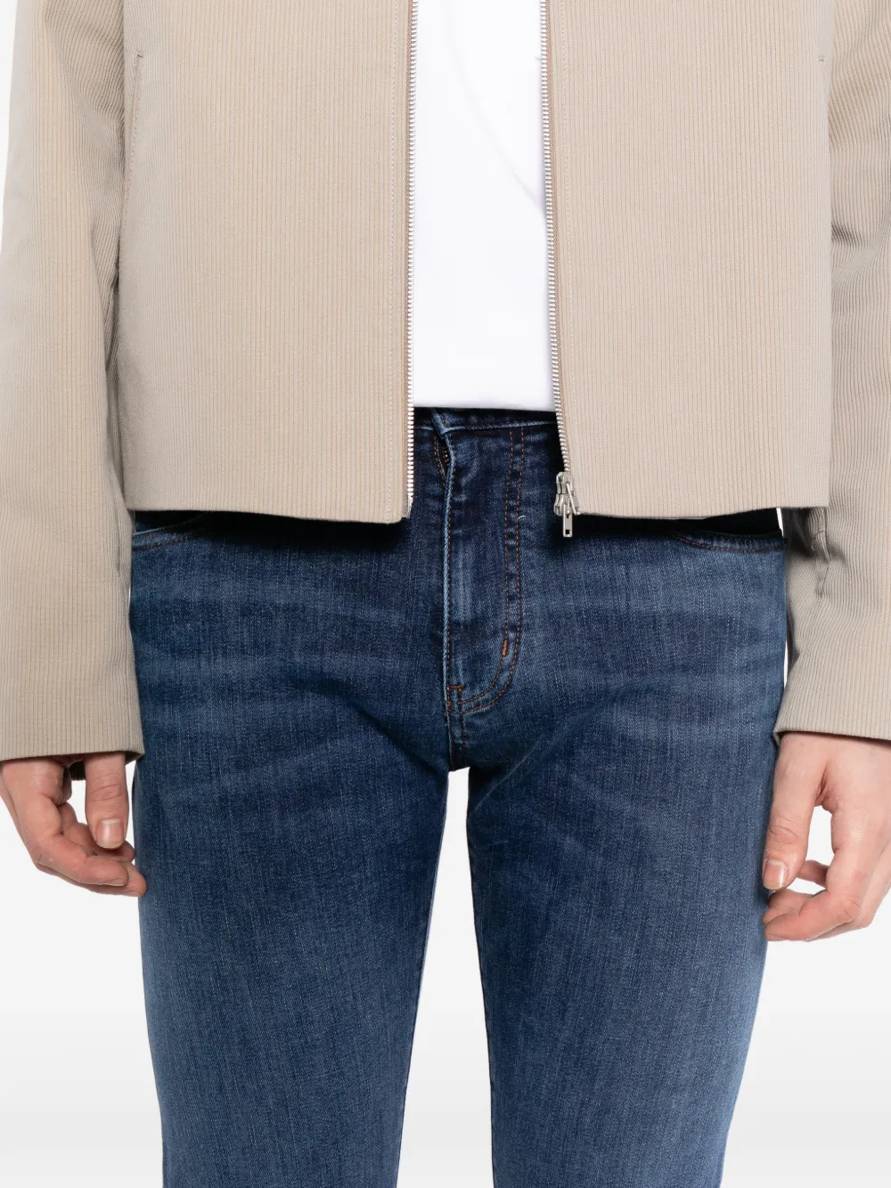 Emporio Armani J45 jeans Blauw