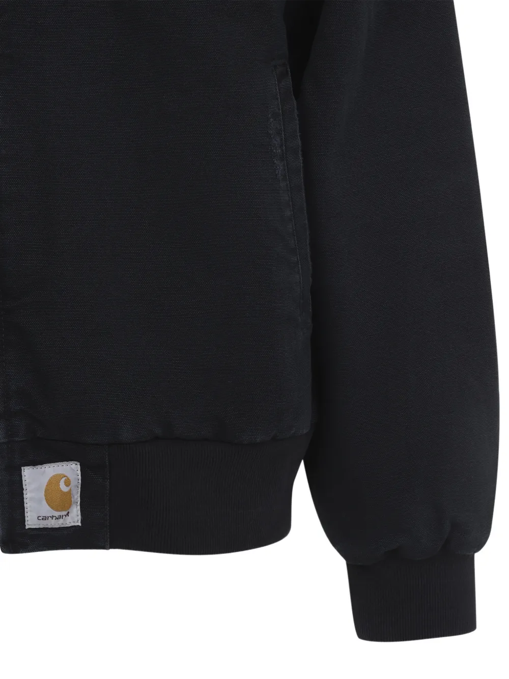 Carhartt WIP Jack met ribfluwelen kraag Zwart