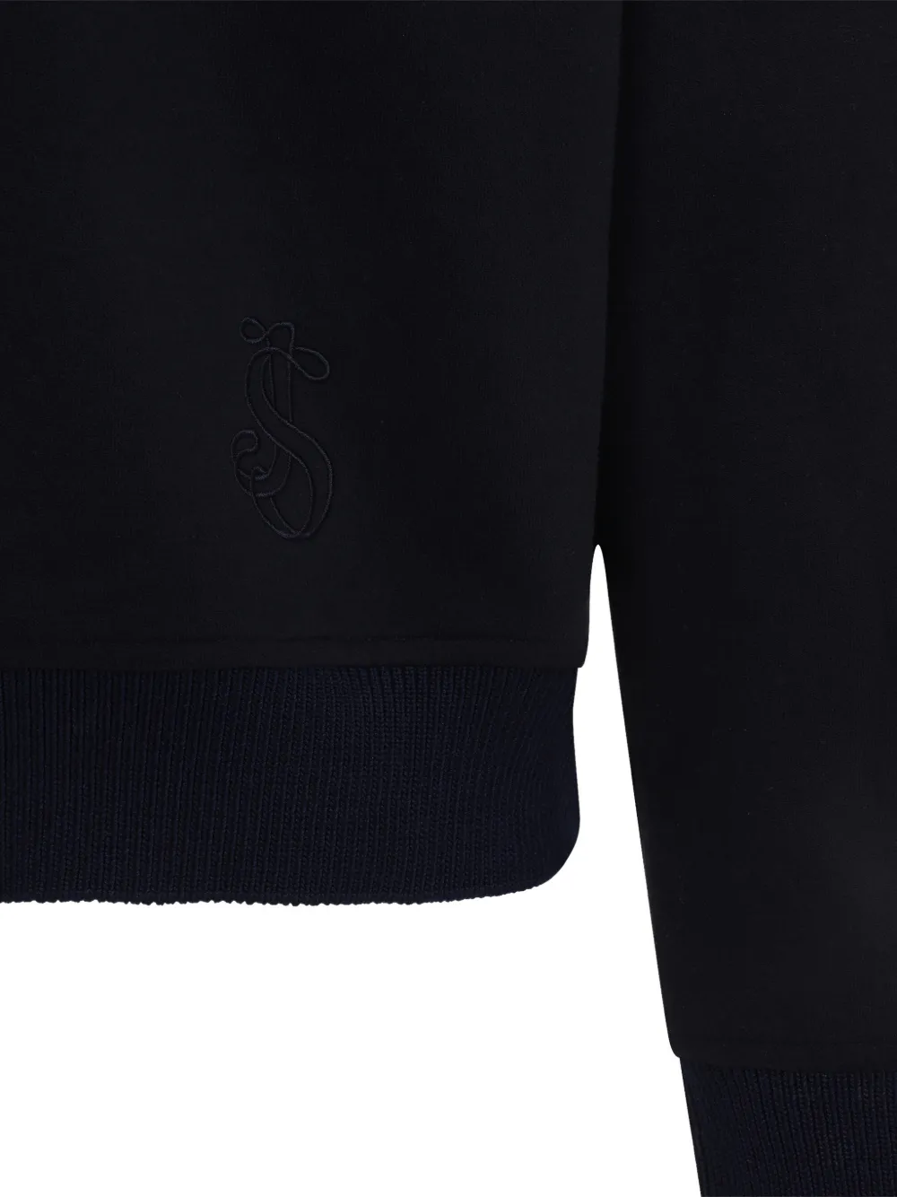 Jil Sander Trui met ritskraag Blauw