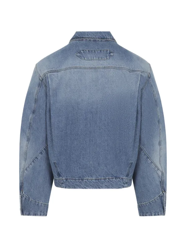 Jacquemus デニムジャケット | ブルー | FARFETCH JP