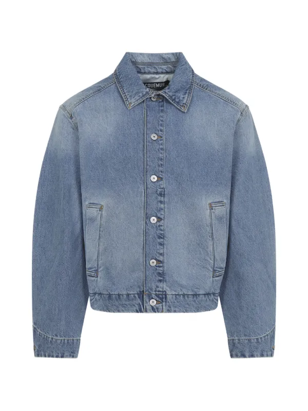 JACQUEMUS LA CASA ネイビー デニムジャケット Jacquemus デニムジャケット | ブルー | FARFETCH JP