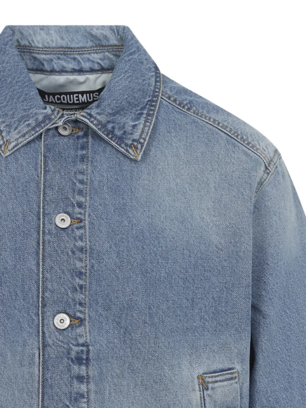 Jacquemus デニムジャケット | ブルー | FARFETCH JP