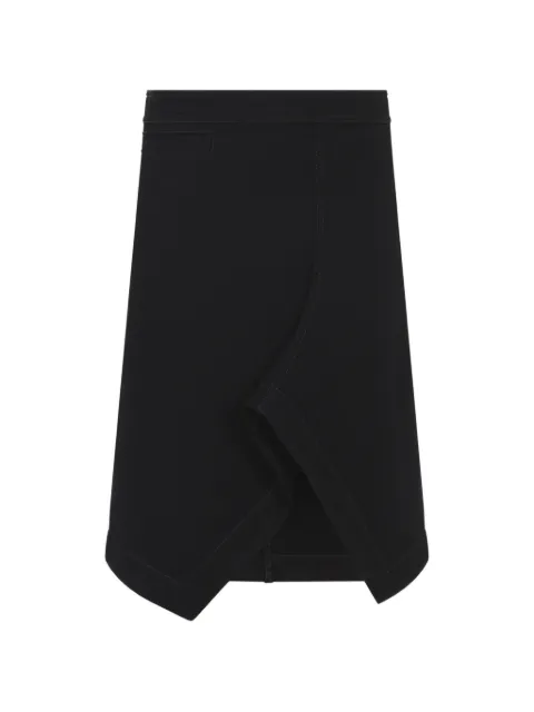 LEMAIRE falda midi con paneles asimétricos