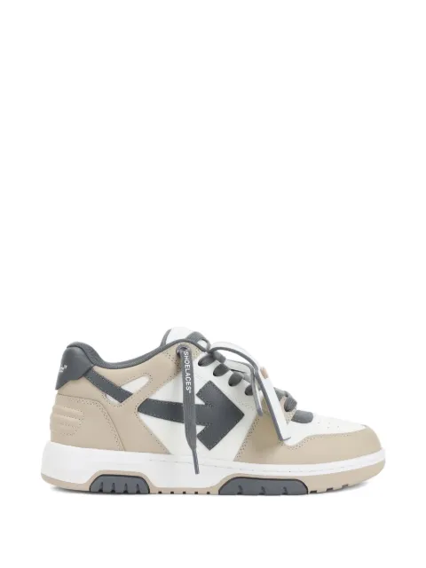 Off-White leather sneakers