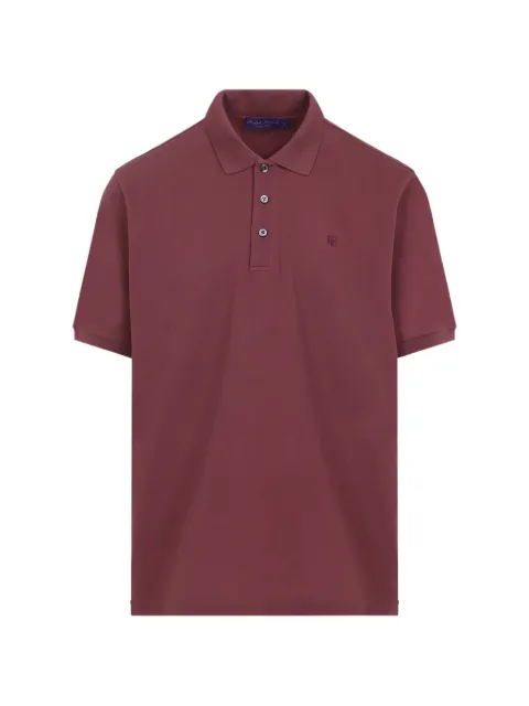Ralph Lauren Purple Label playera tipo polo con botones bordados