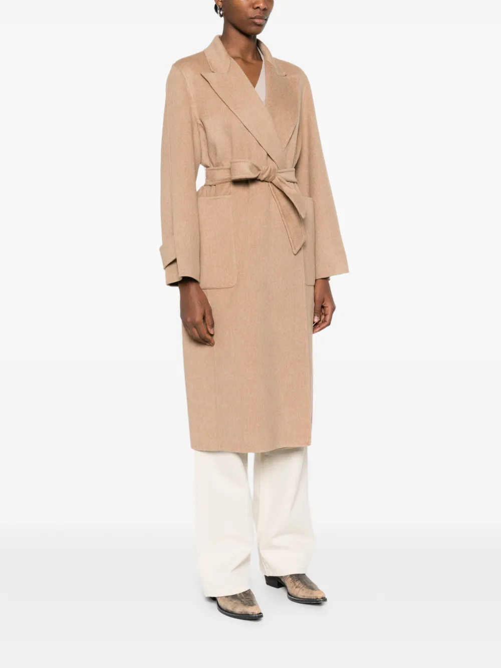 Max Mara Belted Coat - Neutrals 